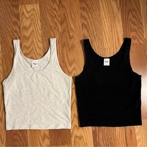 Aritzia TNA Cropped Tank Tops